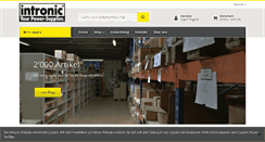 Desktop Screenshot of intronic.ch